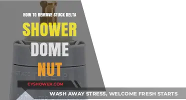 Easy Steps to Remove a Stuck Delta Shower Dome Nut
