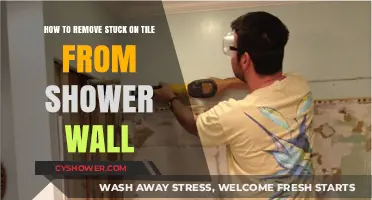 Efficiently Remove Stuck-On Tiles from Your Shower Wall: A Step-by-Step Guide