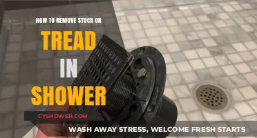 Effective Tips to Remove Stuck-On Tread from Your Shower Floor