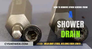 Quick Fixes: Removing Stuck Screws from Your Shower Drain Easily
