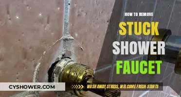 Quick Fixes: Removing a Stuck Shower Faucet Easily and Efficiently