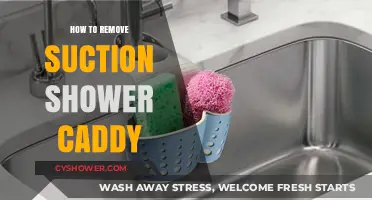 Easy Steps to Remove a Suction Shower Caddy Safely