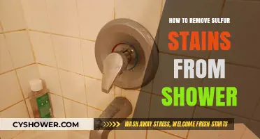 Effective Ways to Remove Sulfur Stains from Your Shower