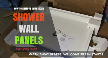 Easy Guide to Removing Swanstone Shower Wall Panels Safely