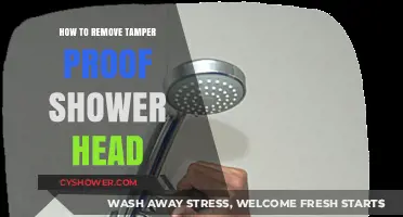 Easy Steps to Remove a Tamper-Proof Shower Head Safely