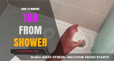 Effective Ways to Remove Tar from Your Shower Easily and Quickly