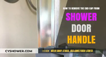 Easy Steps to Remove Shower Door Handle End Cap