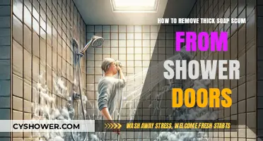 Effective Ways to Remove Stubborn Soap Scum from Shower Doors