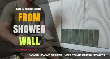 Effective Techniques to Remove Thinset from Shower Walls Easily