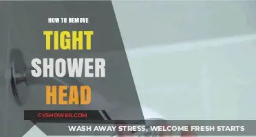 Easy Steps to Remove a Stubborn, Tight Shower Head Quickly