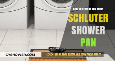 Efficiently Removing Tile from Your Schluter Shower Pan: A Step-by-Step Guide