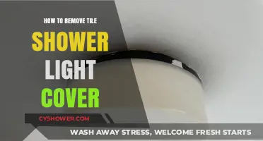 Easy Steps to Remove Your Tile Shower Light Cover Safely