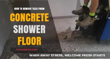 Efficiently Removing Tiles from Concrete Shower Floors: A Step-by-Step Guide