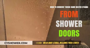 Effective Ways to Remove Hard Water Stains from Shower Doors