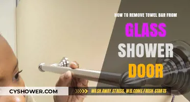 Easy Steps to Remove a Towel Bar from Glass Shower Doors