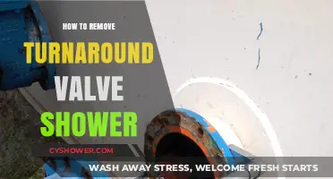 Easy Steps to Remove a Turnaround Valve Shower