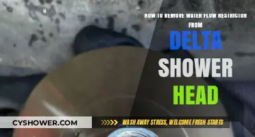 Easy Steps to Remove Delta Shower Head Water Flow Restrictor