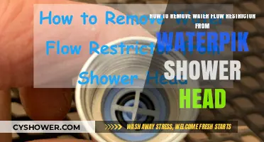 Easy Steps to Remove Water Flow Restrictor from Waterpik Shower Head