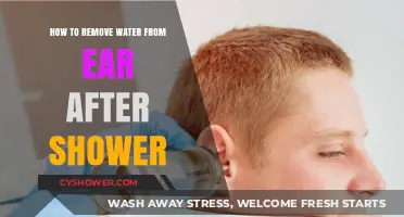 Quick Fixes: Safely Removing Water from Your Ear Post-Shower
