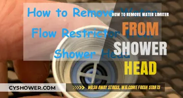 Easy Steps to Remove Water Limiter from Your Shower Head