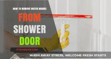 Effective Tips to Remove Water Marks from Your Shower Door