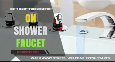 Easy Steps to Remove a Shower Faucet Water Mixing Valve