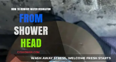 Easy Steps to Remove a Water Regulator from Your Shower Head