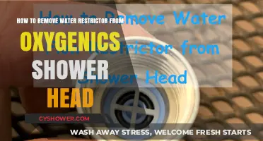 Easy Steps to Remove Water Restrictor from Oxygenics Shower Head