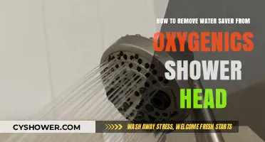 Easy Steps to Remove Water Saver from Oxygenics Shower Head