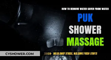 Easy Steps to Remove Water Saver from Your Shower Massage
