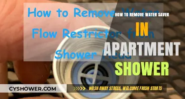 Easy Steps to Remove Water Saver in Your Apartment Shower