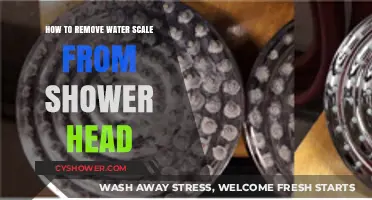 Effective Ways to Remove Water Scale from Your Shower Head