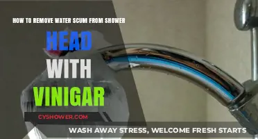 Easy Vinegar Hack to Remove Water Scum from Your Shower Head