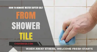 Effective Ways to Remove Water Softener Salt from Shower Tile