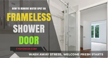 Effective Tips to Remove Water Spots on Frameless Shower Doors