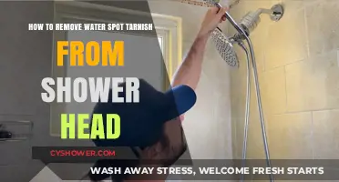 Effective Ways to Remove Water Spot Tarnish from Your Shower Head