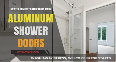 Effective Ways to Remove Water Spots from Aluminum Shower Doors
