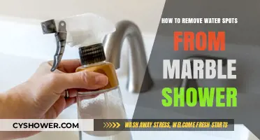 Effective Ways to Remove Water Spots from Marble Showers