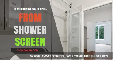 Effective Tips to Remove Water Spots from Your Shower Screen