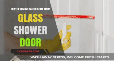 Effective Tips to Remove Water Stains from Glass Shower Doors