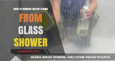 Effective Ways to Remove Water Stains from Glass Showers Easily