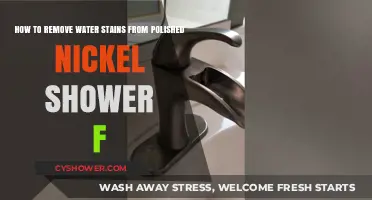 Effective Tips to Remove Water Stains from Polished Nickel Shower Fixtures