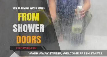 Effective Tips to Remove Water Stains from Shower Doors Easily