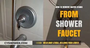 Effective Tips to Remove Water Stains from Your Shower Faucet