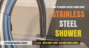 Effective Tips to Remove Water Stains from Stainless Steel Showers