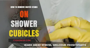 Effective Tips to Remove Water Stains from Shower Cubicles