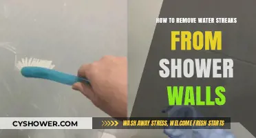 Effective Tips to Remove Water Streaks from Shower Walls Easily