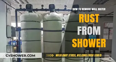 Effective Ways to Eliminate Well Water Rust Stains from Your Shower