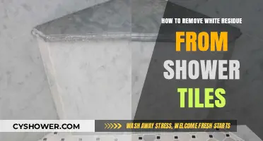 Effective Ways to Remove White Residue from Shower Tiles
