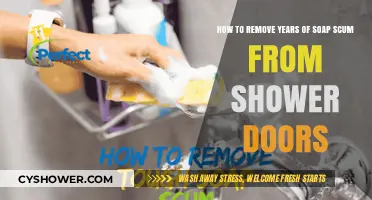 Effective Tips to Remove Stubborn Soap Scum from Shower Doors